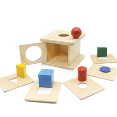 Toys Shape Match Up Game Box 6 in 1 Wooden Learning Educational Baby Toys
