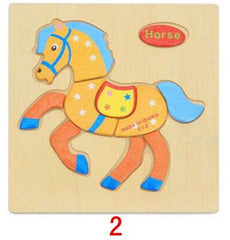Educational Wooden Toys for Children Early Learning Puzzle