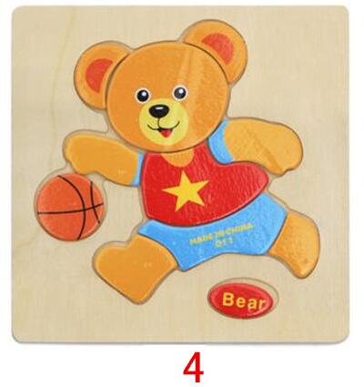 Educational Wooden Toys for Children Early Learning Puzzle