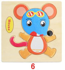 Educational Wooden Toys for Children Early Learning Puzzle
