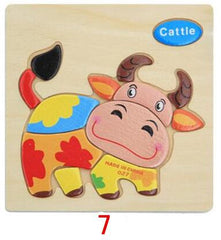 Educational Wooden Toys for Children Early Learning Puzzle