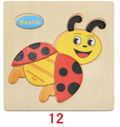Educational Wooden Toys for Children Early Learning Puzzle