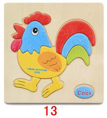 Educational Wooden Toys for Children Early Learning Puzzle