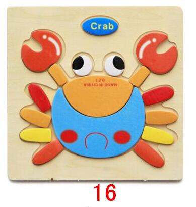 Educational Wooden Toys for Children Early Learning Puzzle