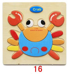 Educational Wooden Toys for Children Early Learning Puzzle