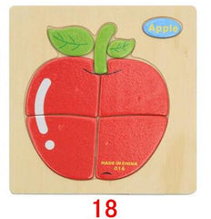 Educational Wooden Toys for Children Early Learning Puzzle