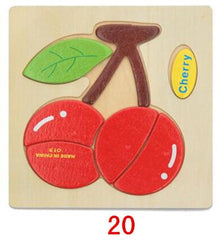 Educational Wooden Toys for Children Early Learning Puzzle