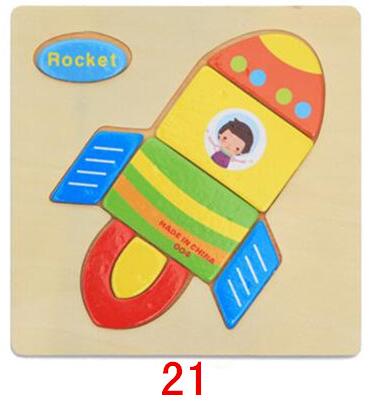Educational Wooden Toys for Children Early Learning Puzzle