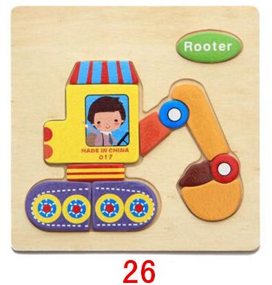 Educational Wooden Toys for Children Early Learning Puzzle