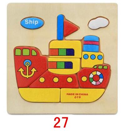 Educational Wooden Toys for Children Early Learning Puzzle