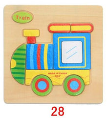 Educational Wooden Toys for Children Early Learning Puzzle