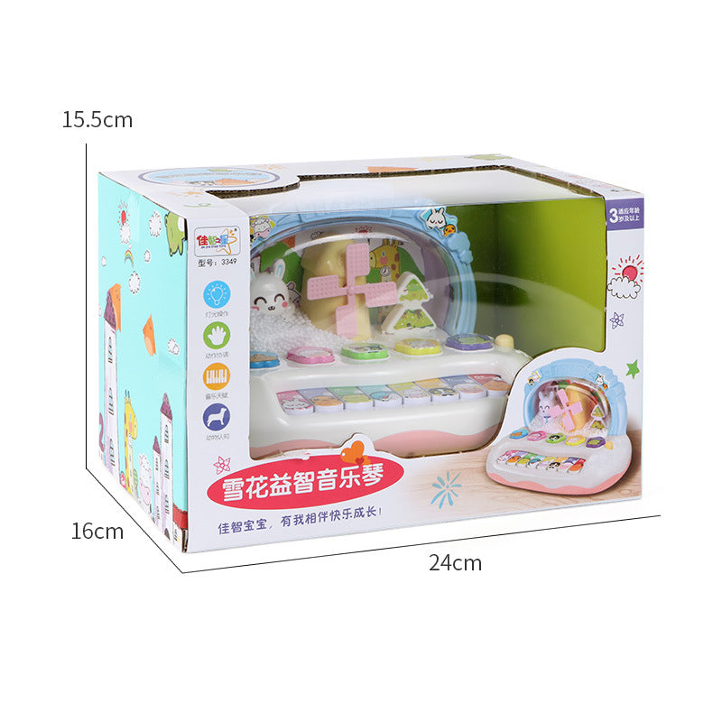 Cute Baby Kids Musical Educational Animal Farm Piano Developmental Music Toy